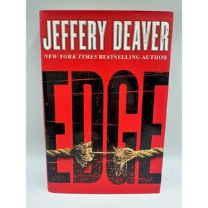 Edge Jeffery Deaver 2010 Hardcover Thriller First Edition Pre-Owned